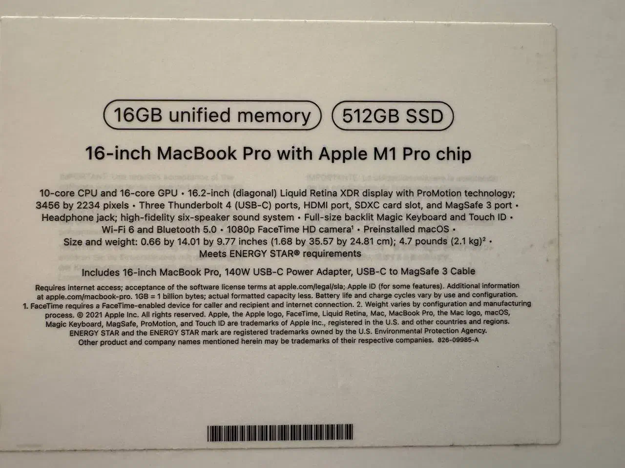 MacBook Pro m1 16 inch 512ssd 16 ram|رایانه همراه|تهران, ستارخان|دیوار