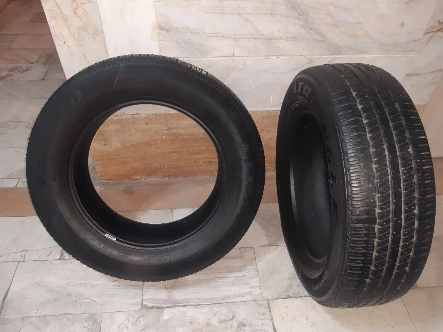 یک جفت لاستیک‌ سایز ۲۲۵/۶۰/۱۷ تری انگل|قطعات یدکی و لوازم جانبی|تهران, تهرانسر شمالی|دیوار