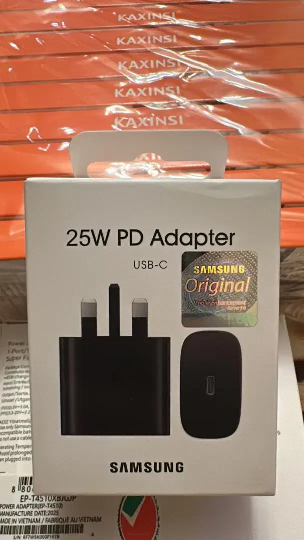 شارژر اصلی سامسونگ 25 وات PD (نو و پلمپ)|لوازم جانبی موبایل و تبلت|هشتگرد, هشتگرد قدیم|دیوار