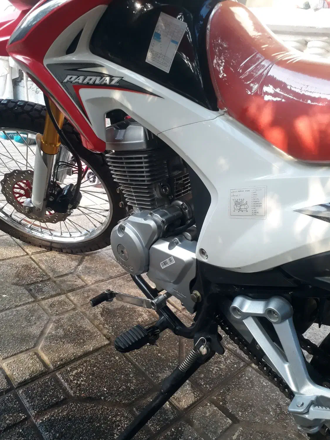 موتور تریل پرواز ۲۰۰ ،کم کار کرده،مدل ۱۴۰۰|موتورسیکلت|رودسر, |دیوار