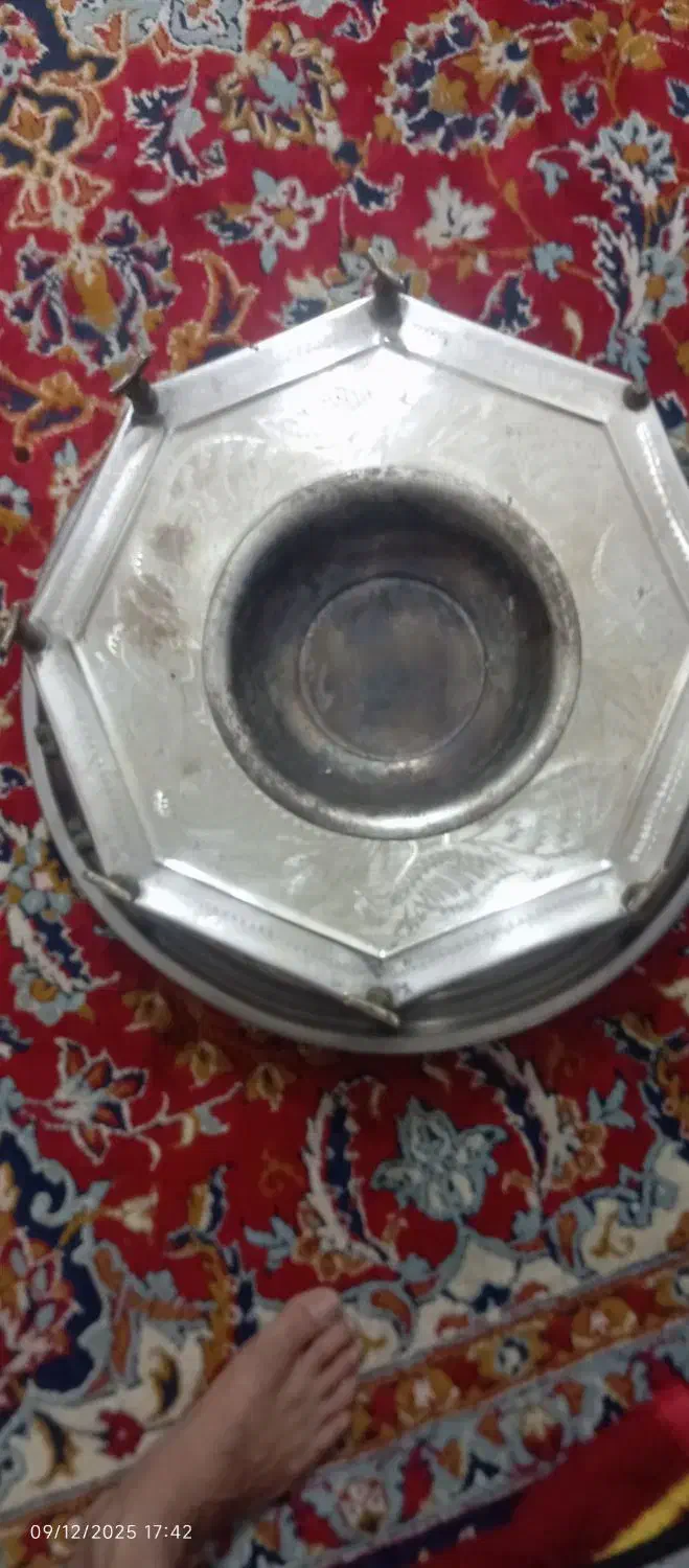 منقل ورشو،استیل خیلی قدیمی|کلکسیون و سرگرمی|یاسوج, |دیوار