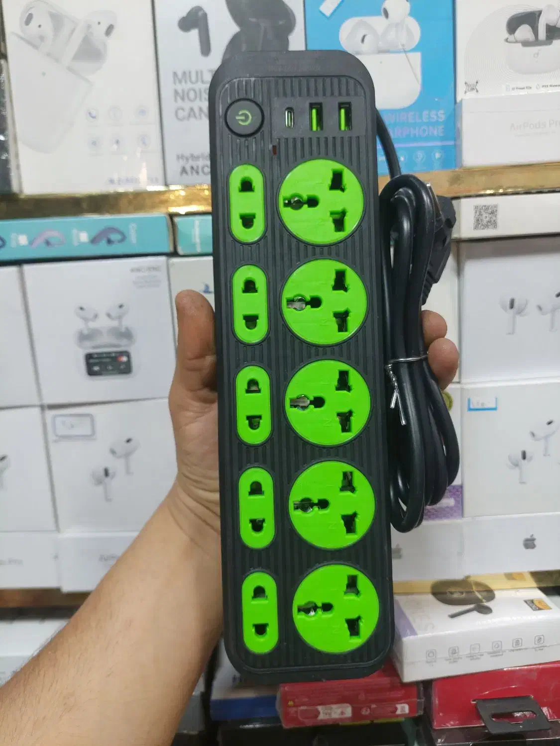 8راهی برق  خارجی ایرانی دارای ۳پورت  شارژ موبایل|قطعات و لوازم جانبی رایانه|قم, نیروگاه|دیوار