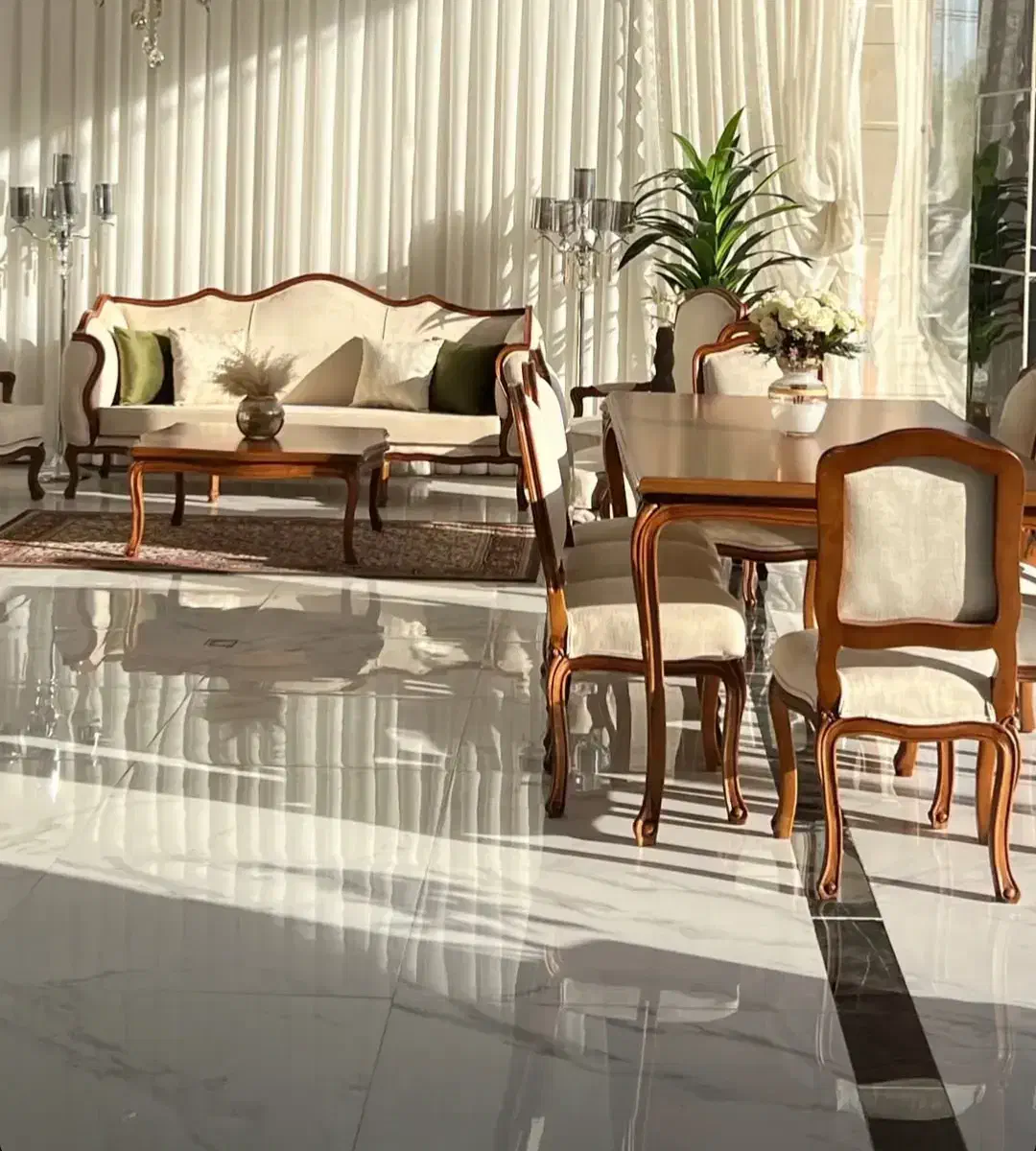 ناهارخوری سرویس خواب مبل استیل کلاسیک چستر|مبلمان خانگی و میز عسلی|رباطکریم, رباطکریم|دیوار