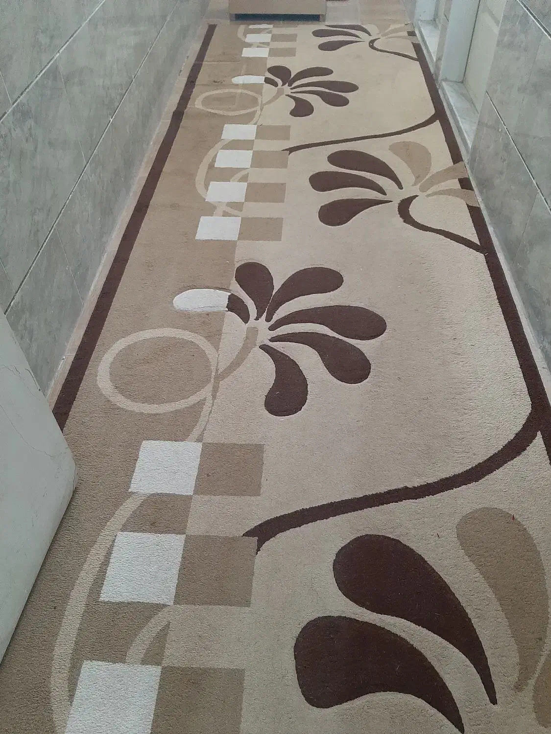 کلیم فرش برای راهرو و پادری همراه|گلیم، جاجیم، گبه|رفسنجان, |دیوار