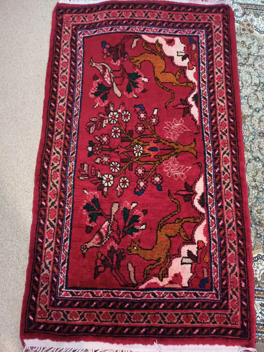 دستباف فرش|فرش|ملایر, |دیوار