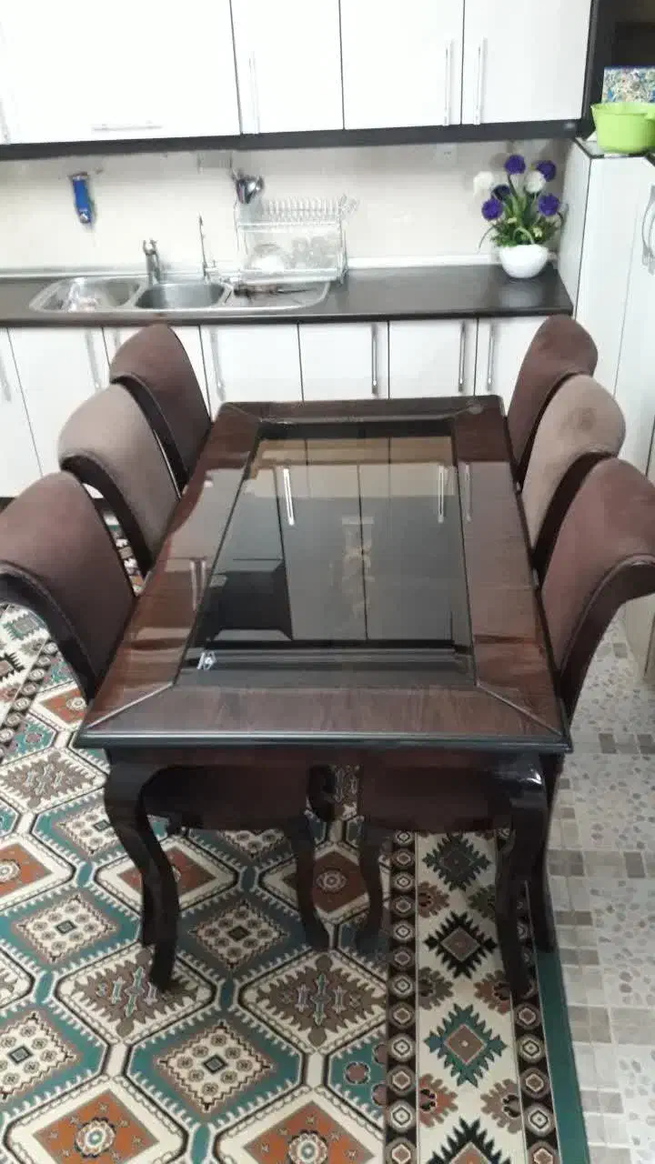 میز نهار خوری|میز و صندلی غذاخوری|بجنورد, |دیوار