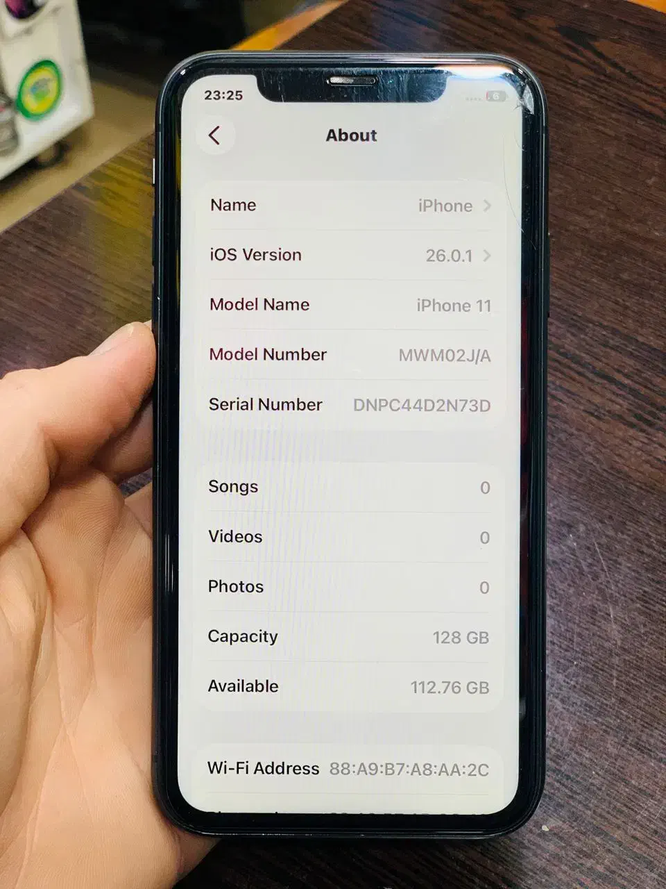 ایفون 11بدون ریجستر128گیگ یک سیمj.a|موبایل|بانه, |دیوار
