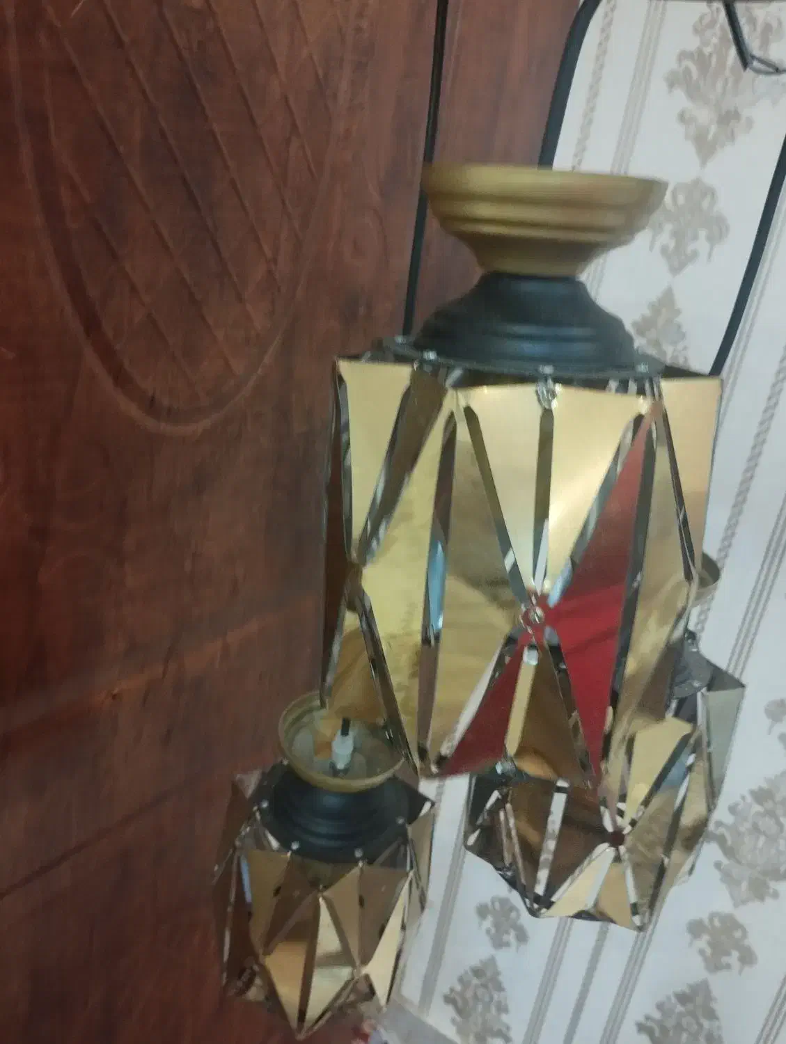 لوستر|لوستر و چراغ آویز|لنگرود, |دیوار