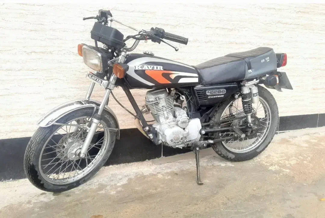 موتور 200،کبیر (پنج دنده) پلاک ملی سندتک برگ|موتورسیکلت|ایذه, |دیوار