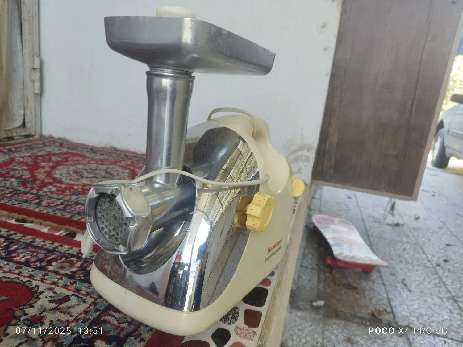 فروش چرخ گوشت همیلتون کم کار|خردکن، آسیاب، غذاساز|رودسر, |دیوار