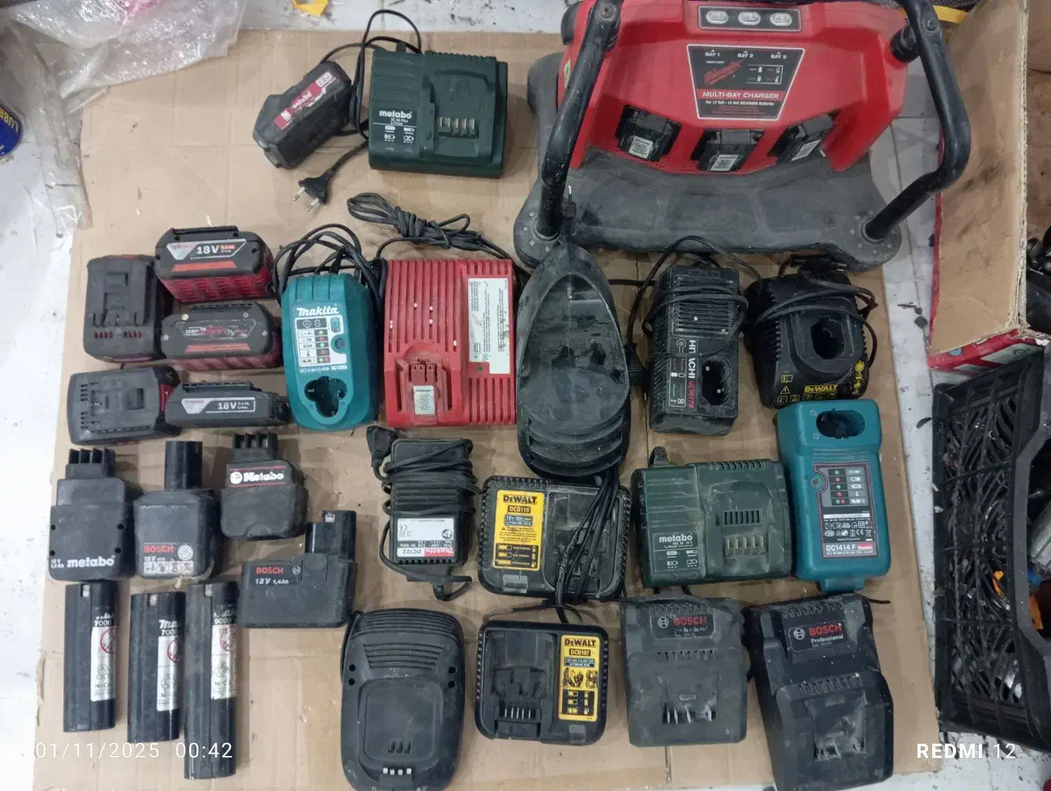 میلواکی دیوالت بوش|ماشینآلات صنعتی|اهرم, |دیوار