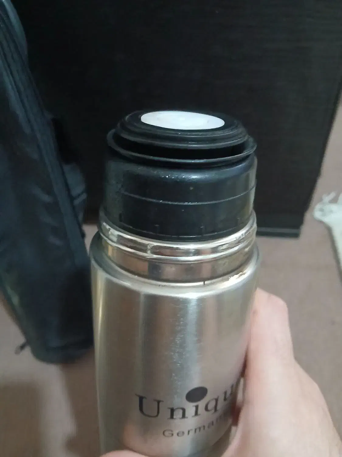 فلاسک ۱ لیتری یونیک آلمان به همراه کیف|قوری، کتری، قهوه‌ساز دستی|ارومیه, |دیوار