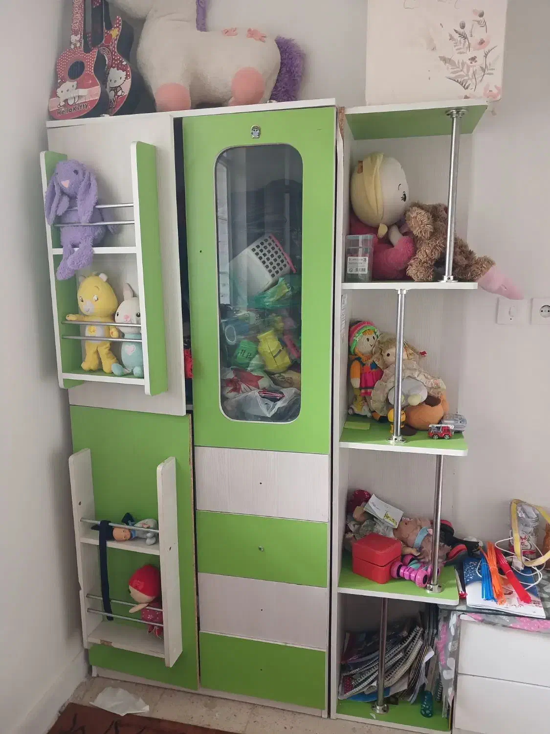 کمدو تخت کودک|تخت و سرویس خواب|تهران, دولتخواه جنوبی|دیوار