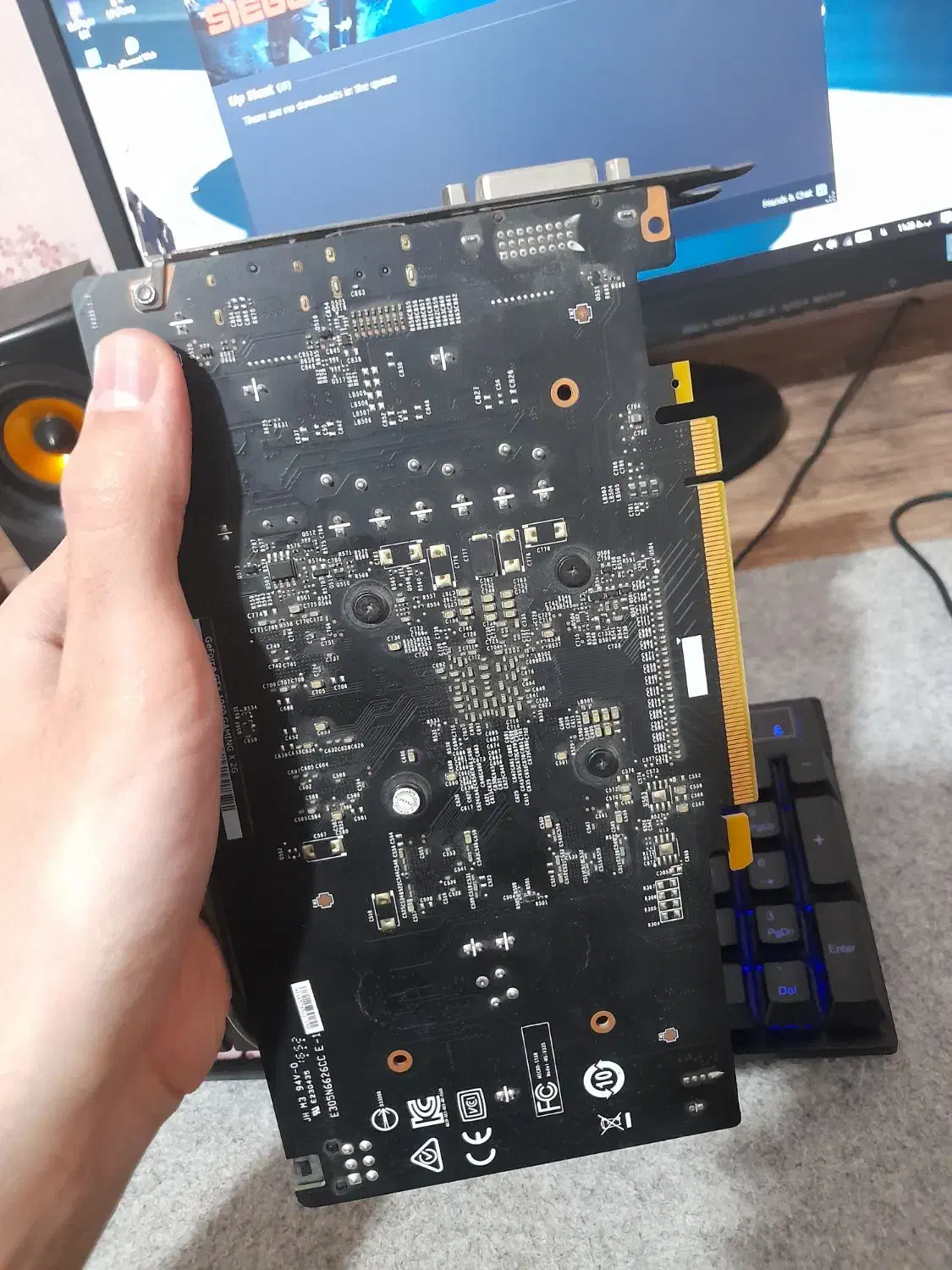 GTX 1050 X GAMING MSI|قطعات و لوازم جانبی رایانه|شیراز, شاه قلی بیگی|دیوار