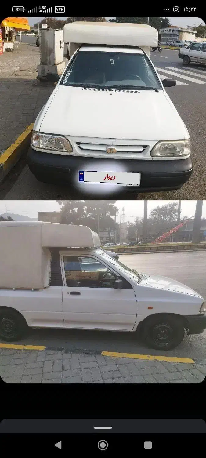 پراید وانت 98|خودرو سواری و وانت|گرگان, |دیوار