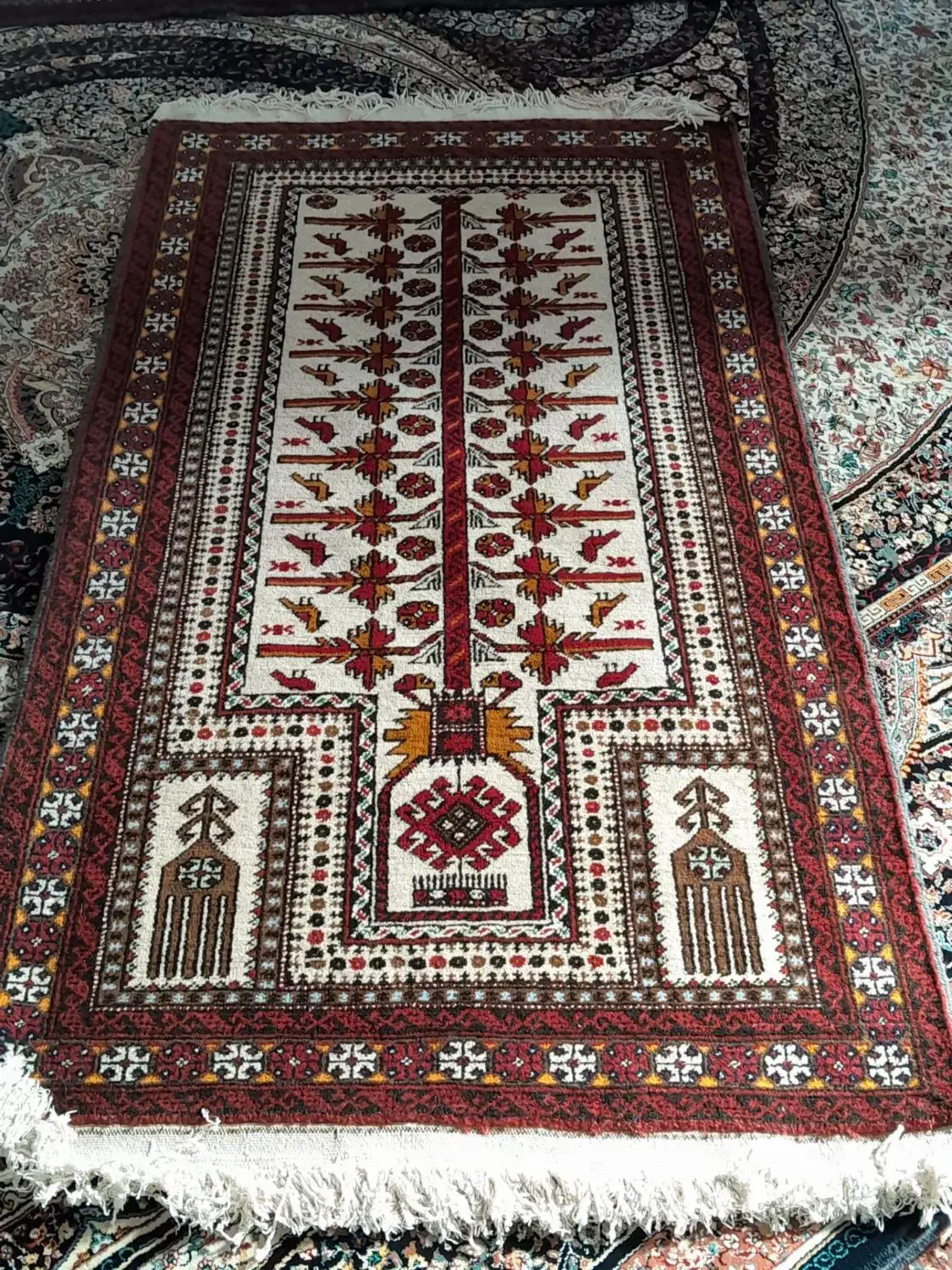 قالیچه دستباف|فرش|بیرجند, |دیوار