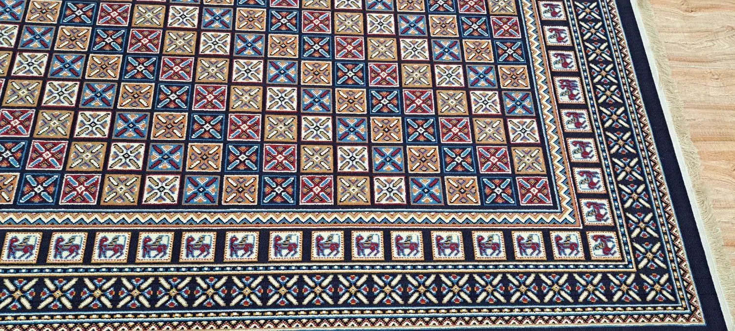 گلیم فرش ۱۲ متری۳×۴|گلیم، جاجیم، گبه|همدان, |دیوار