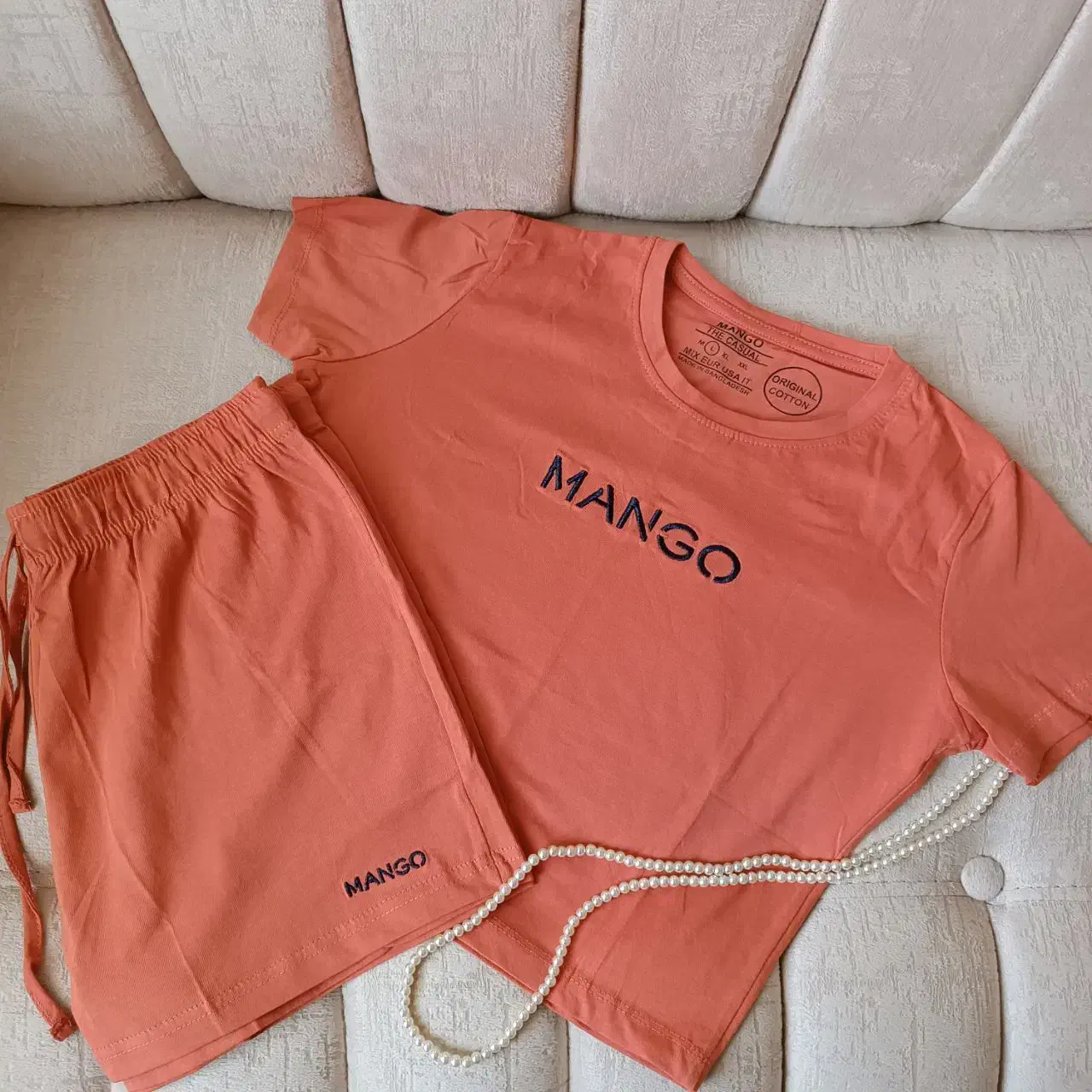 کراپ شورتک برند منگو|لباس|قم, کلهری|دیوار