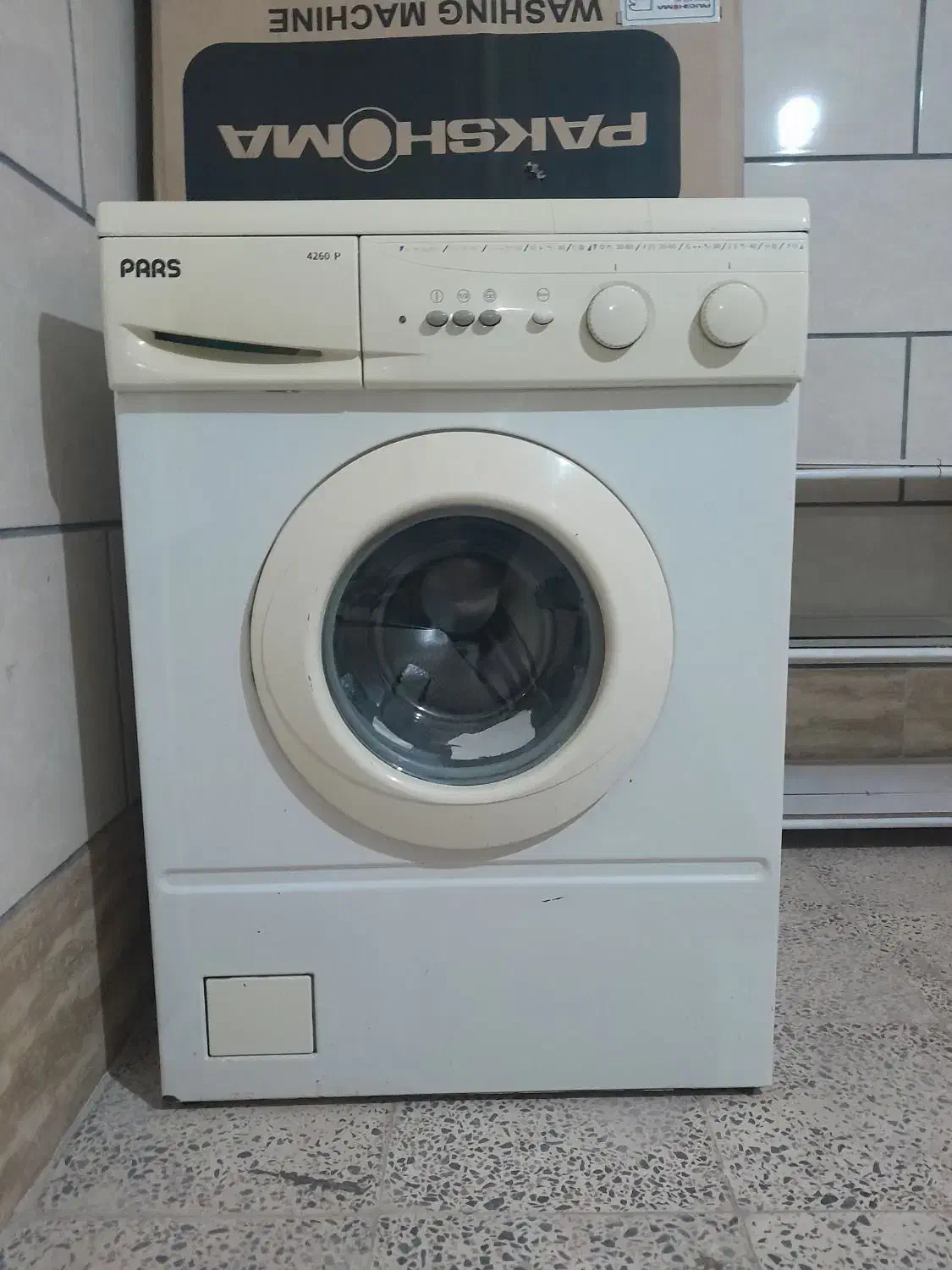 لباسشویی پارس ۵ کیلیو سالم|ماشین لباسشویی و خشککن لباس|قزوین, |دیوار