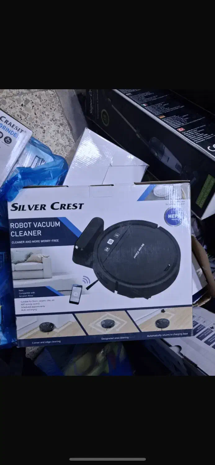 جارورباتیک silver crest|جاروبرقی، جارو شارژی، بخارشو|رشت, لاکان شهر|دیوار