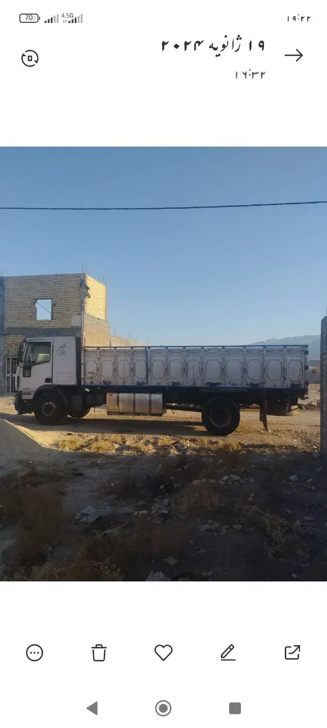 فروش تک ایویکو مدل ۹۰|خودرو سنگین|شیراز, شهدای شهرک سعدی|دیوار