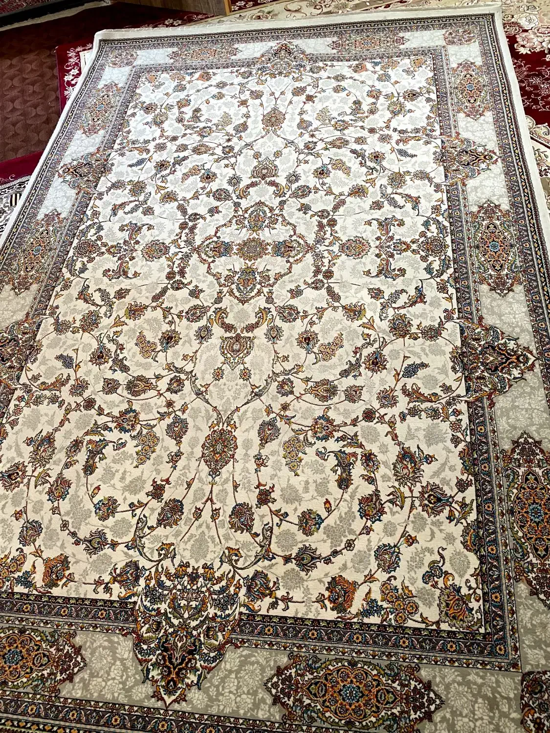 دو تخته فرش۶ متری|فرش|همدان, |دیوار