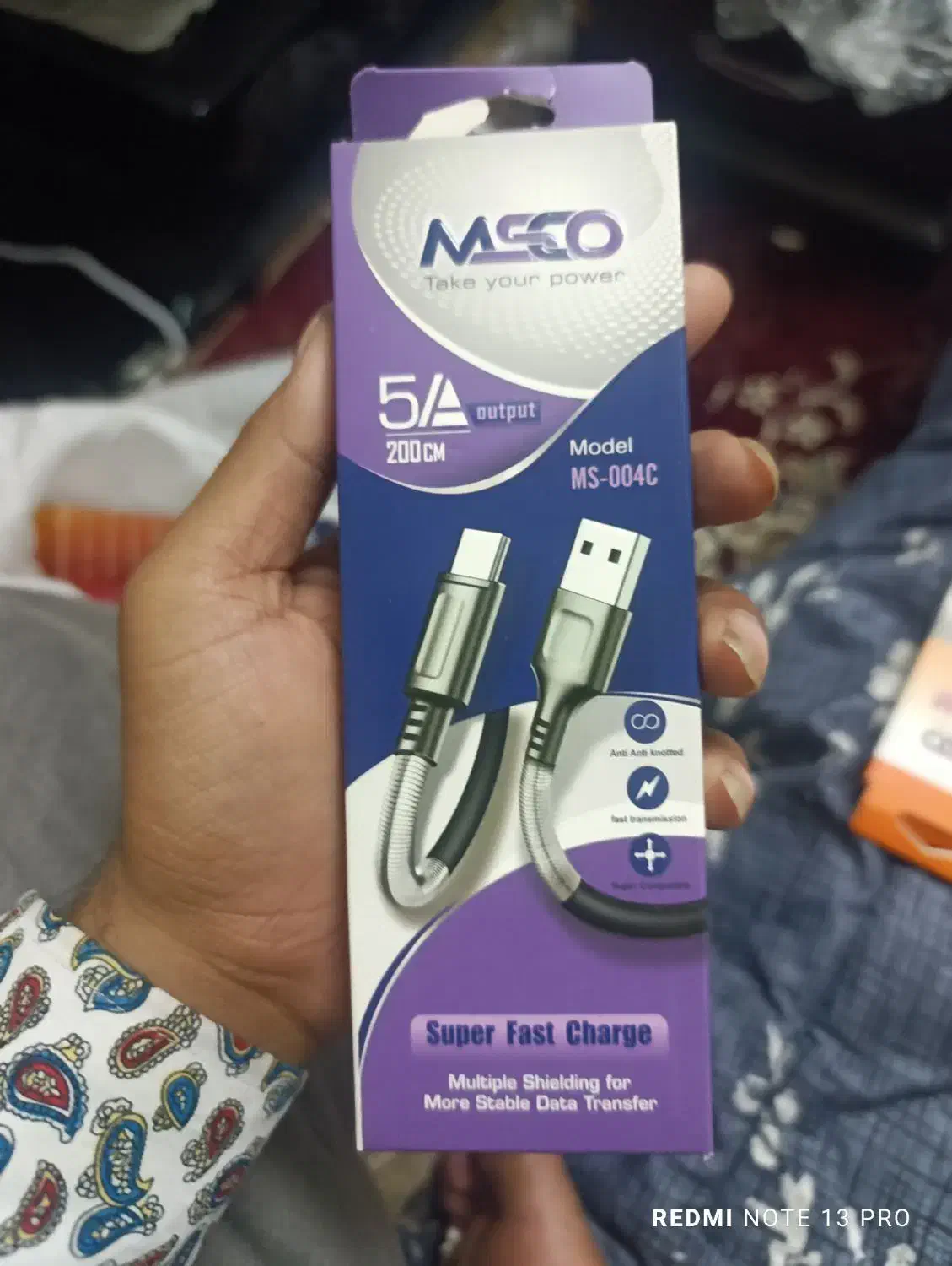 کابل شارژر مارک مسکو هم تایپ سی و هم معمولی عمده|لوازم جانبی موبایل و تبلت|مشهد, کوی المهدی|دیوار