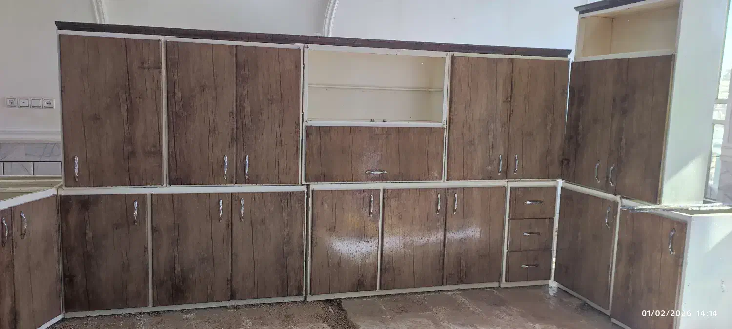 کابینت آشپزخانه|آب‌چکان و نظم‌دهنده ظروف|نی‌ریز, |دیوار