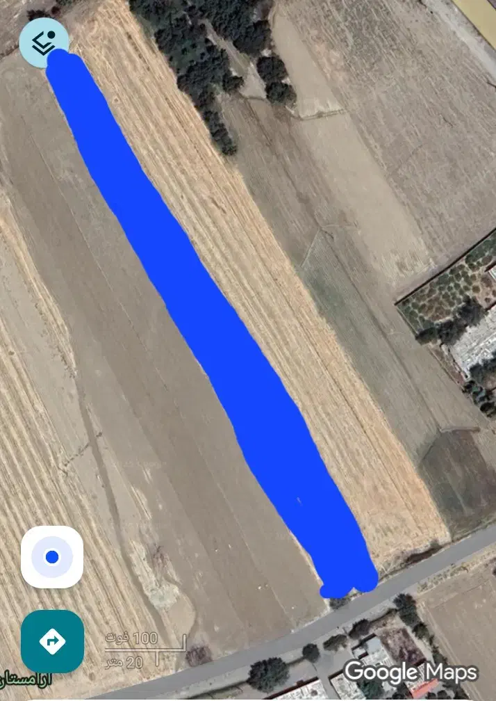 زمین بر روستای اسد خانی کنار جاده|فروش زمین و ملک کلنگی|شیروان (لرستان), |دیوار