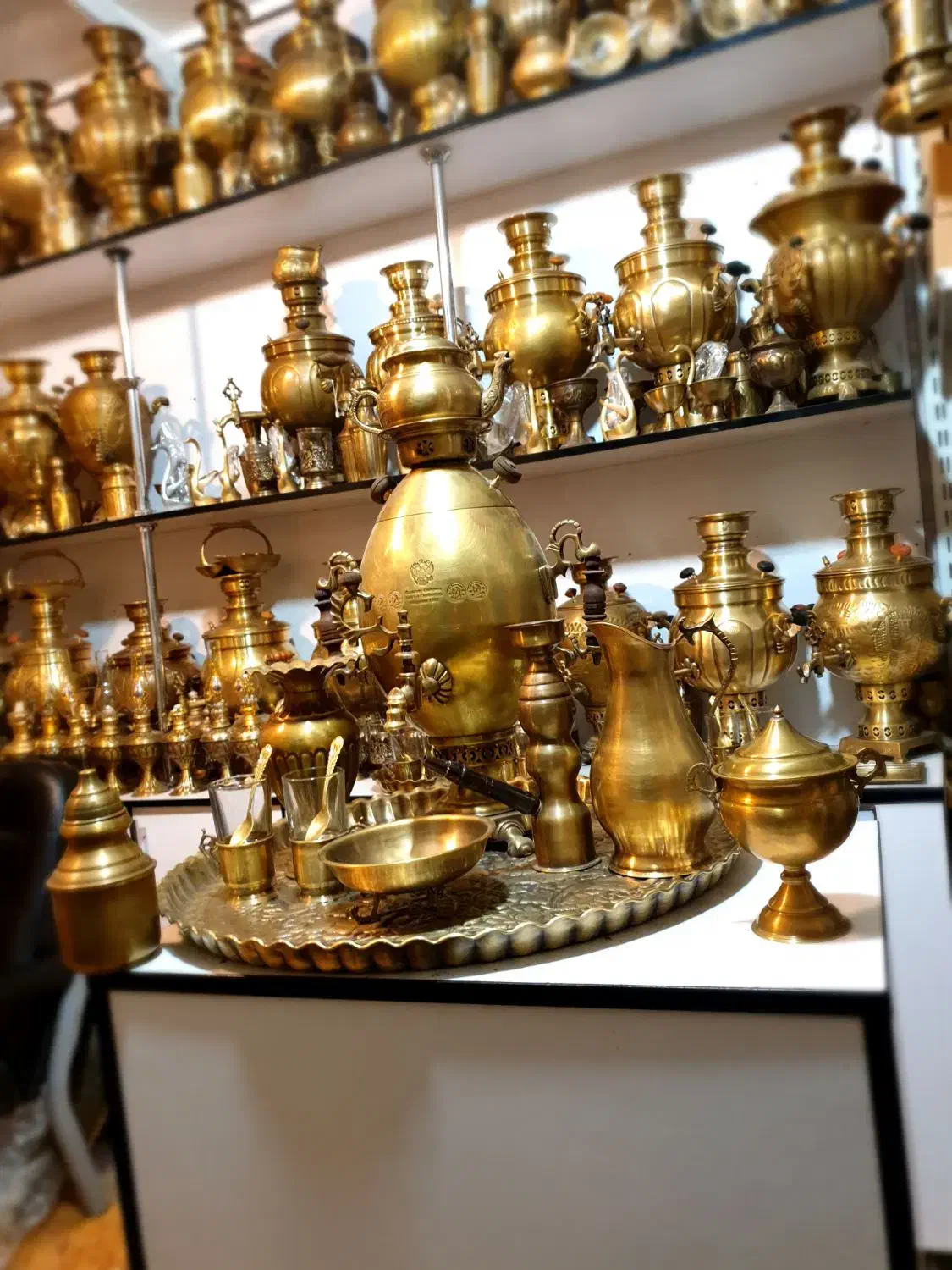 hew5fcسماور  لیوا xe47oبرنجی ذغالی زغالی ryu9|کلکسیون اشیاء عتیقه|اصفهان, دستگرده|دیوار