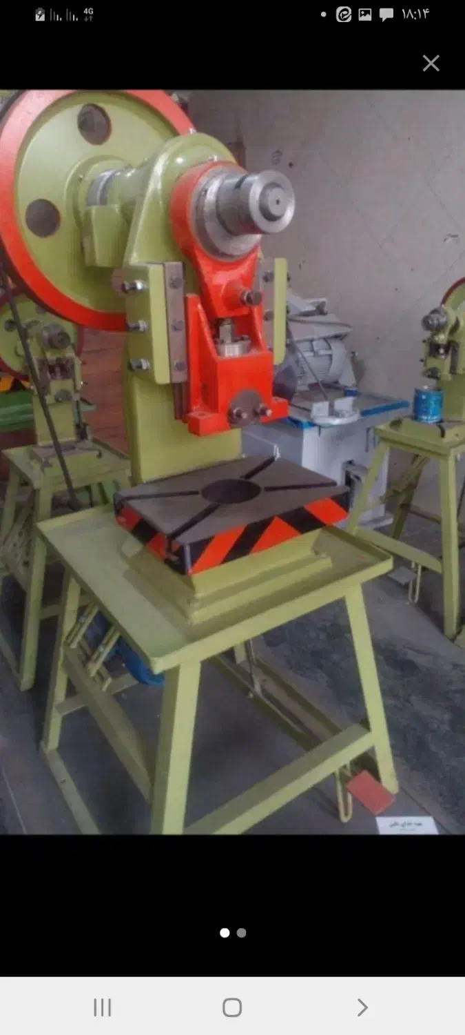 پرس ۱۲تن اکبند ساخت شرکت زمانی باگرانتی|ماشین‌آلات صنعتی|پاکدشت, خاتون آباد|دیوار