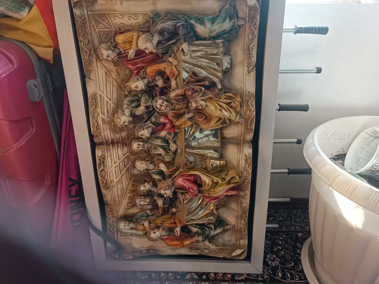 تابلو شام آخر|تابلو، نقاشی، عکس|رباط‌کریم, رباط‌کریم|دیوار