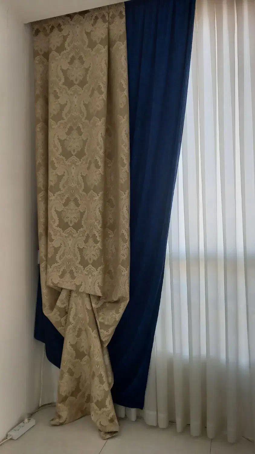 پرده پذیرایی|پرده، رانر، رومیزی|مشهد, حسین‌آباد|دیوار