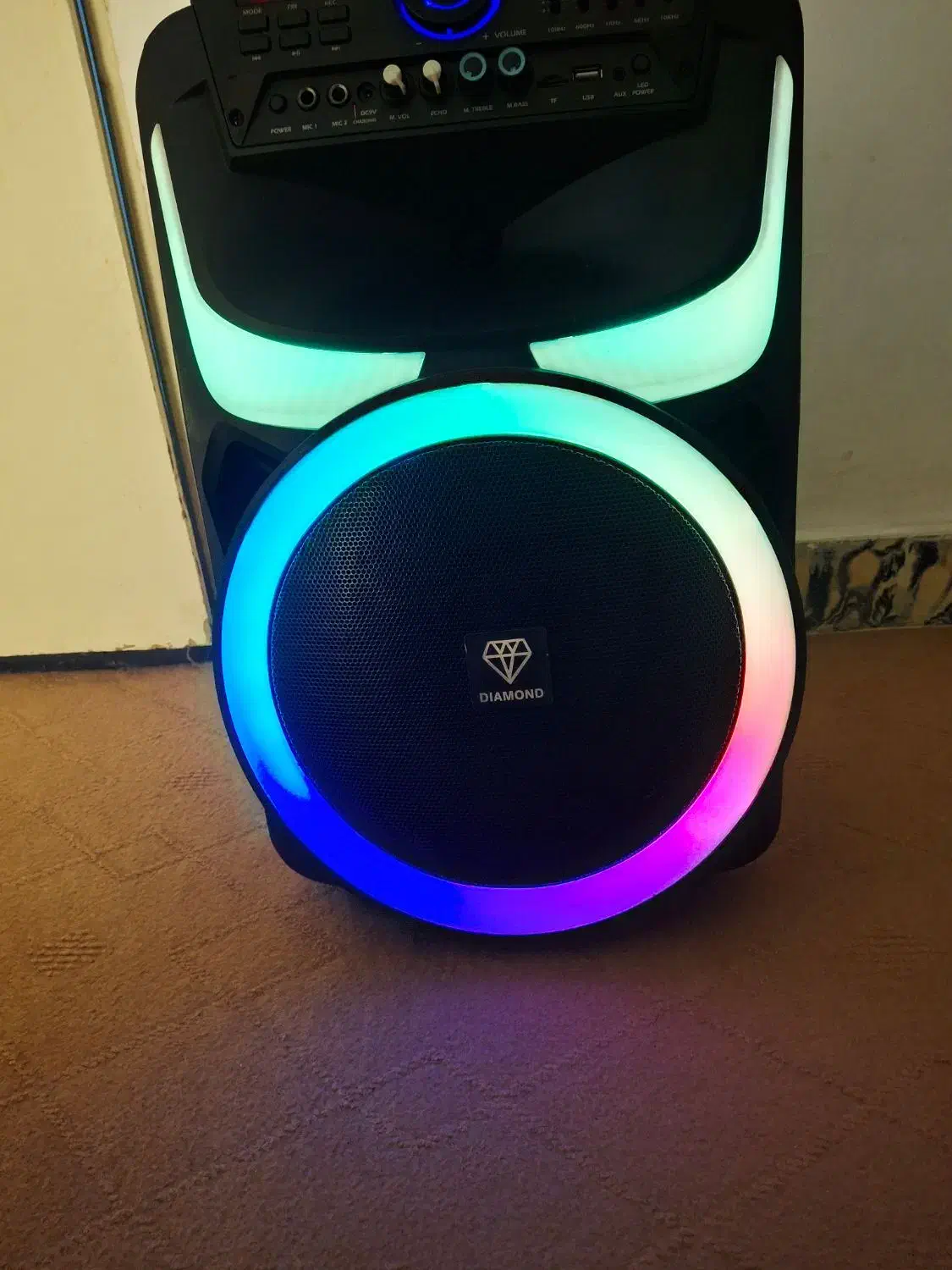 پارتی باکس چمدانی فوق حرفه ای میکرولب اسپیکر شارژی|صوتی و تصویری|تهران, چیتگر شمالی|دیوار