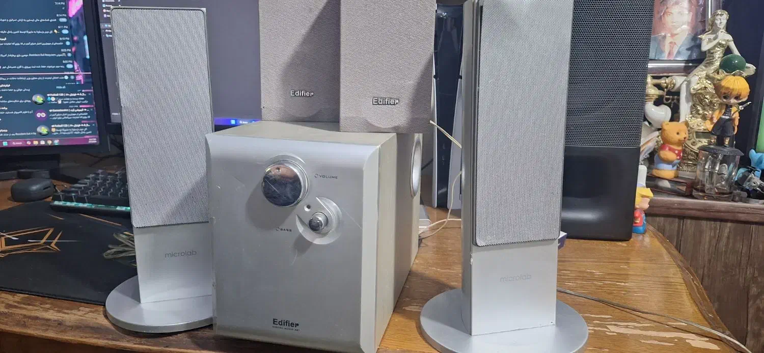 اسپیکر ادیفایر|پخش‌کننده همراه|مشهد, کوشش|دیوار