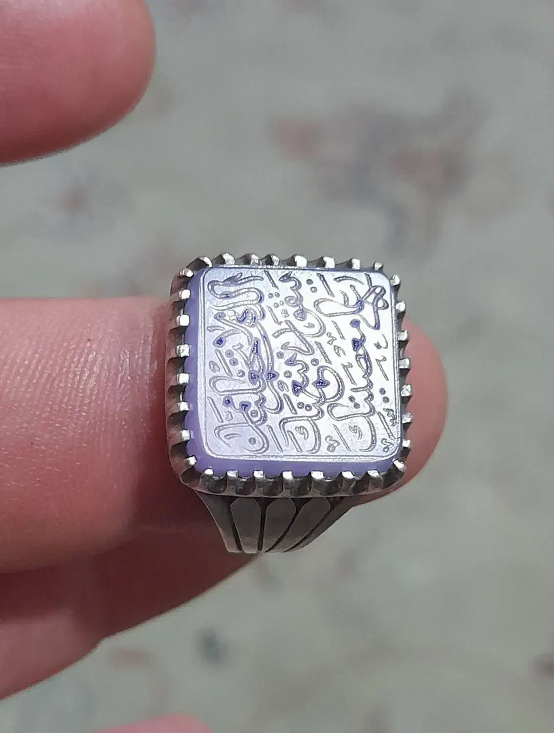 انگشتر عقیق خط|جواهرات|تهران, مینای شمالی (مخبر)|دیوار