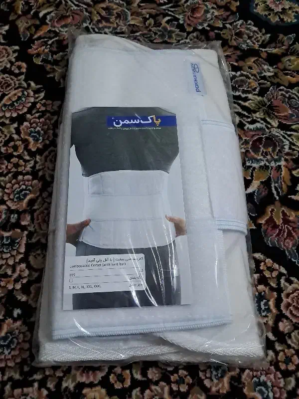 کمربند طبی سخت سایز لارج و کمربند لاغری ورزشی|آرایشی، بهداشتی، درمانی|شاهینشهر, فردوسی|دیوار