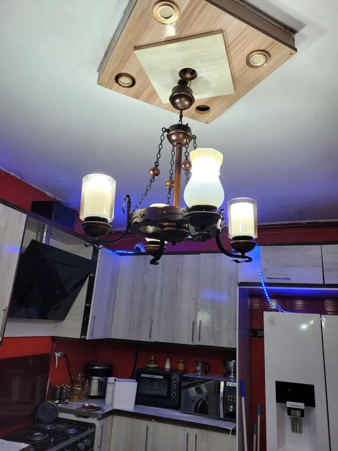 لوستر اتاق خواب لوستر آشپزخانه لوستر پذیرایی|لوستر و چراغ آویز|شهریار, رزکان|دیوار