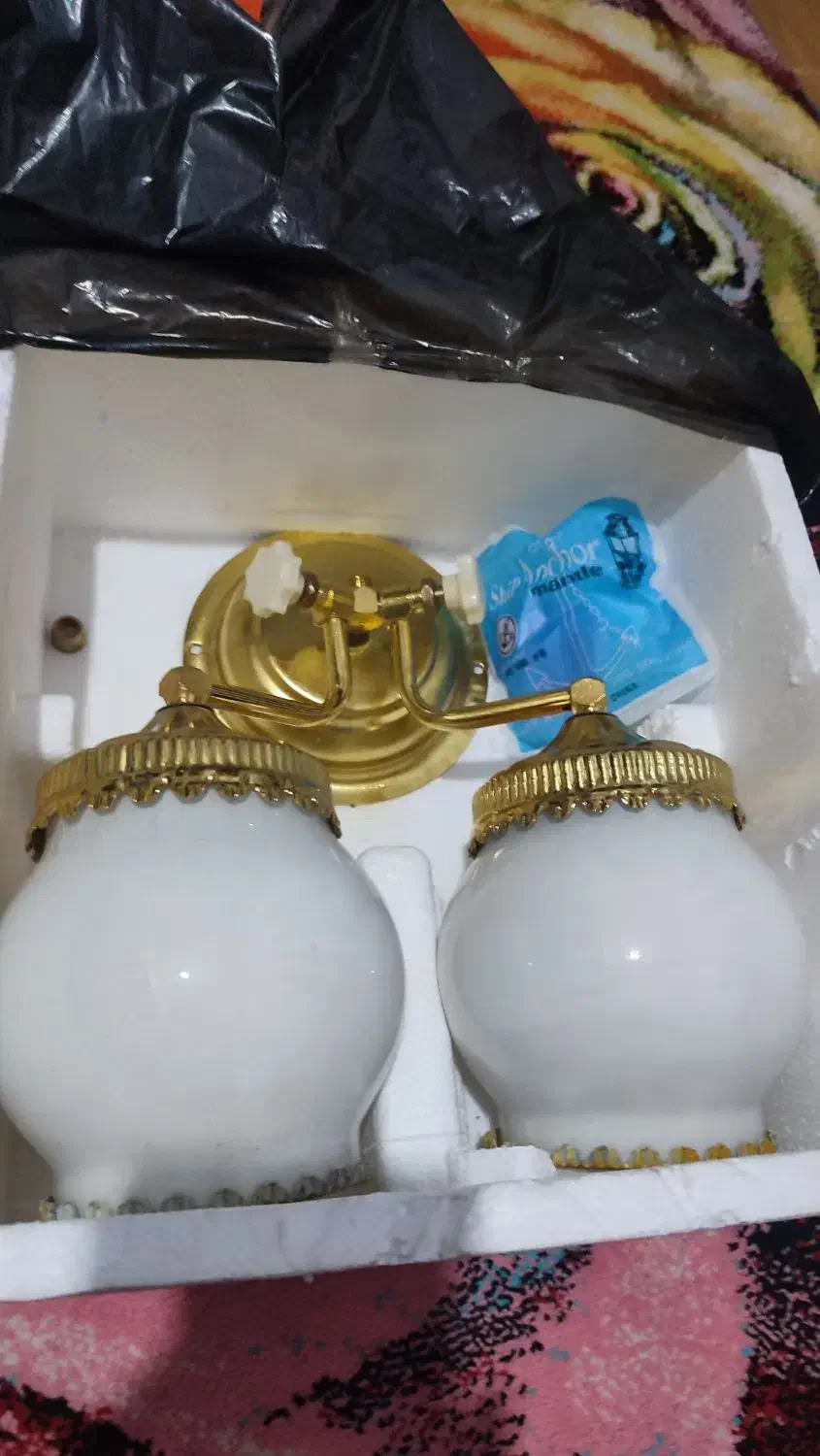 روشنایی گازی|لوستر و چراغ آویز|شلمان, |دیوار