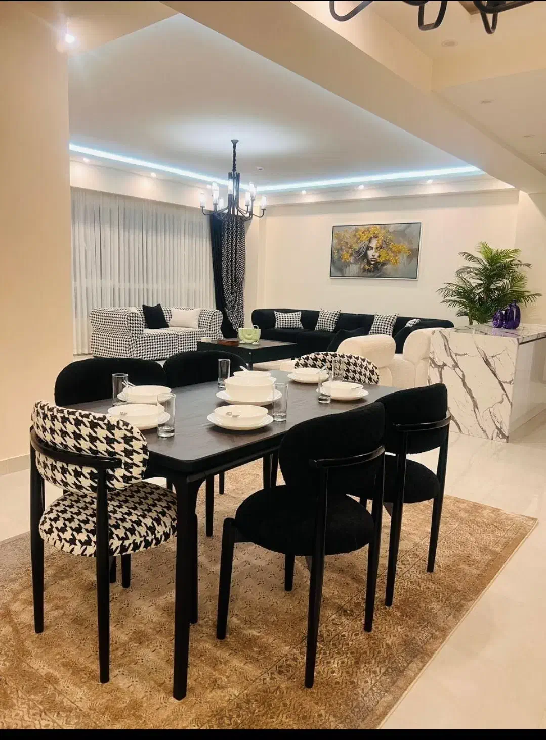 مبله ۱۴۰ م ۳ خواب نوساز ظفر|اجارهٔ کوتاه‌مدت آپارتمان و سوئیت|تهران, میرداماد|دیوار