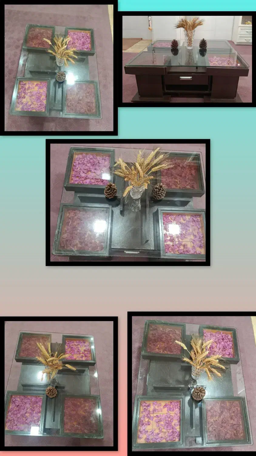 گل میز|مبلمان خانگی و میز عسلی|دوگنبدان, |دیوار