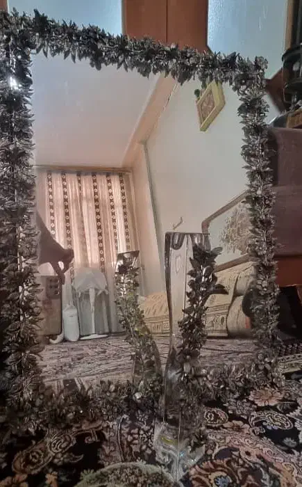 آینه و شمعدان نقره|آینه|بهارستان, |دیوار