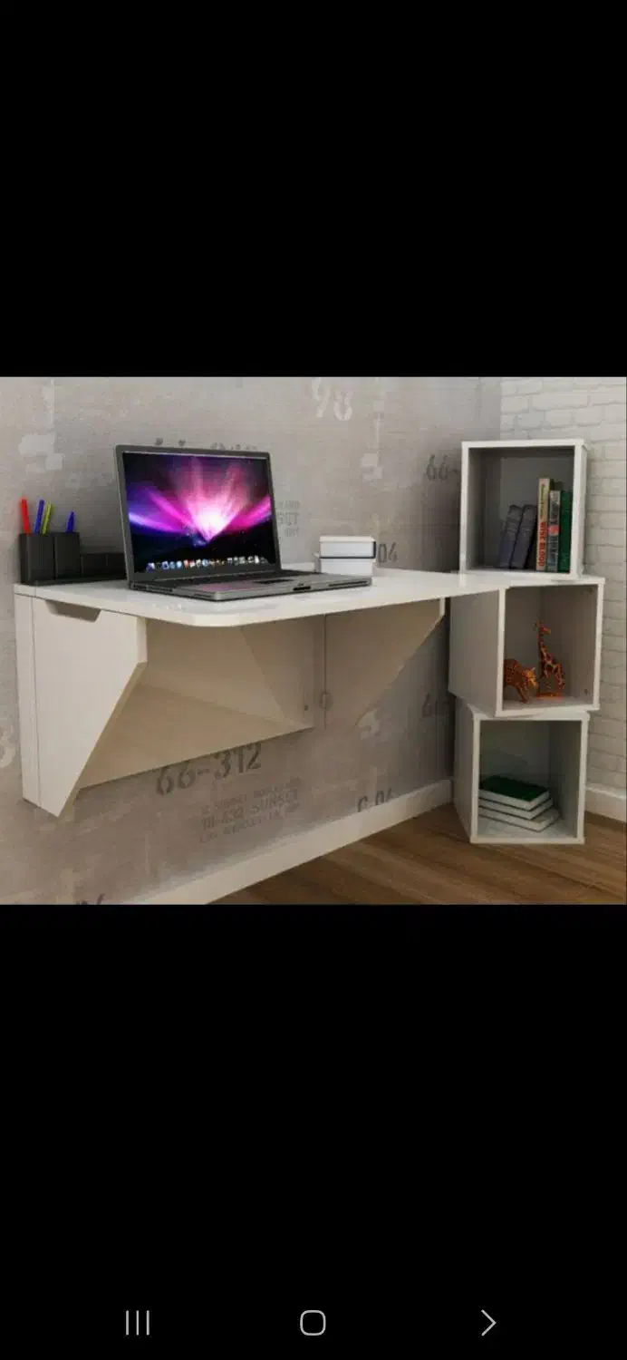 میز تحریر تاشو و کم جا دیواری|میز تحریر و کامپیوتر|سنندج, |دیوار