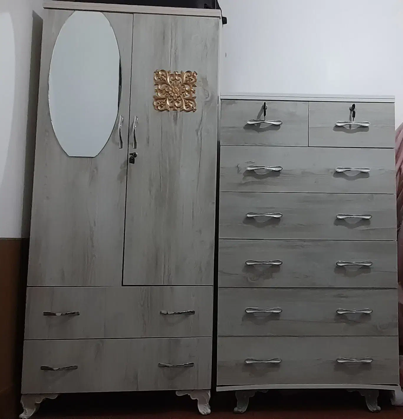 کمد لباس و دراور کشویی در حد صفر|جاکفشی، کمد، دراور|مشگین شهر, |دیوار