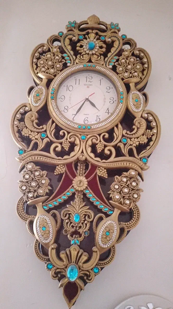 ساعت دیواری سنگ کاری شده|ساعت دیواری و تزئینی|نهاوند, |دیوار