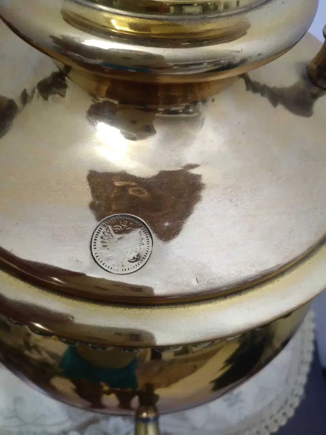 فروش ۲عدد سماور زغالی مسوارقدیمی|کلکسیون اشیاء عتیقه|سمنان, |دیوار