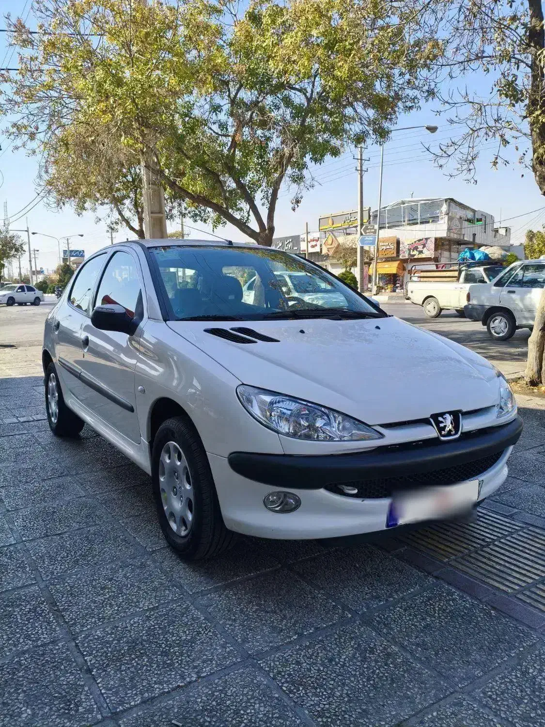 پژو 206 تیپ 2 استثنایی|خودرو سواری و وانت|شیراز, انجیر|دیوار