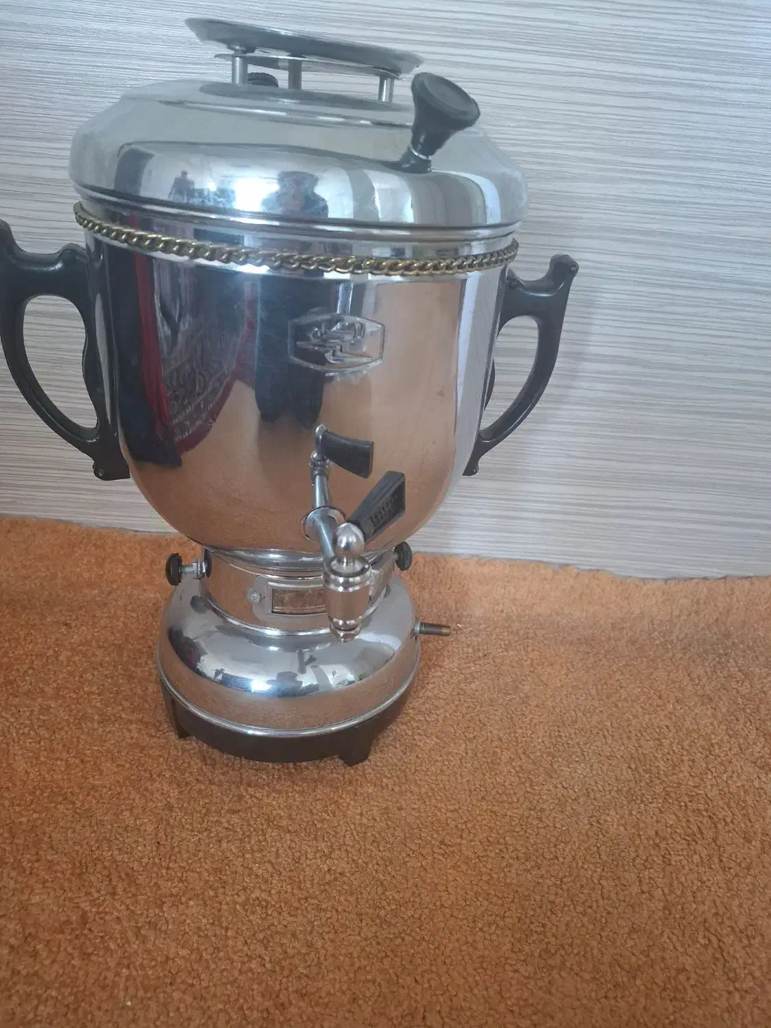 سماور گازی استیل نو|سماور، چای‌ساز، قهوه‌ساز|رودهن, |دیوار