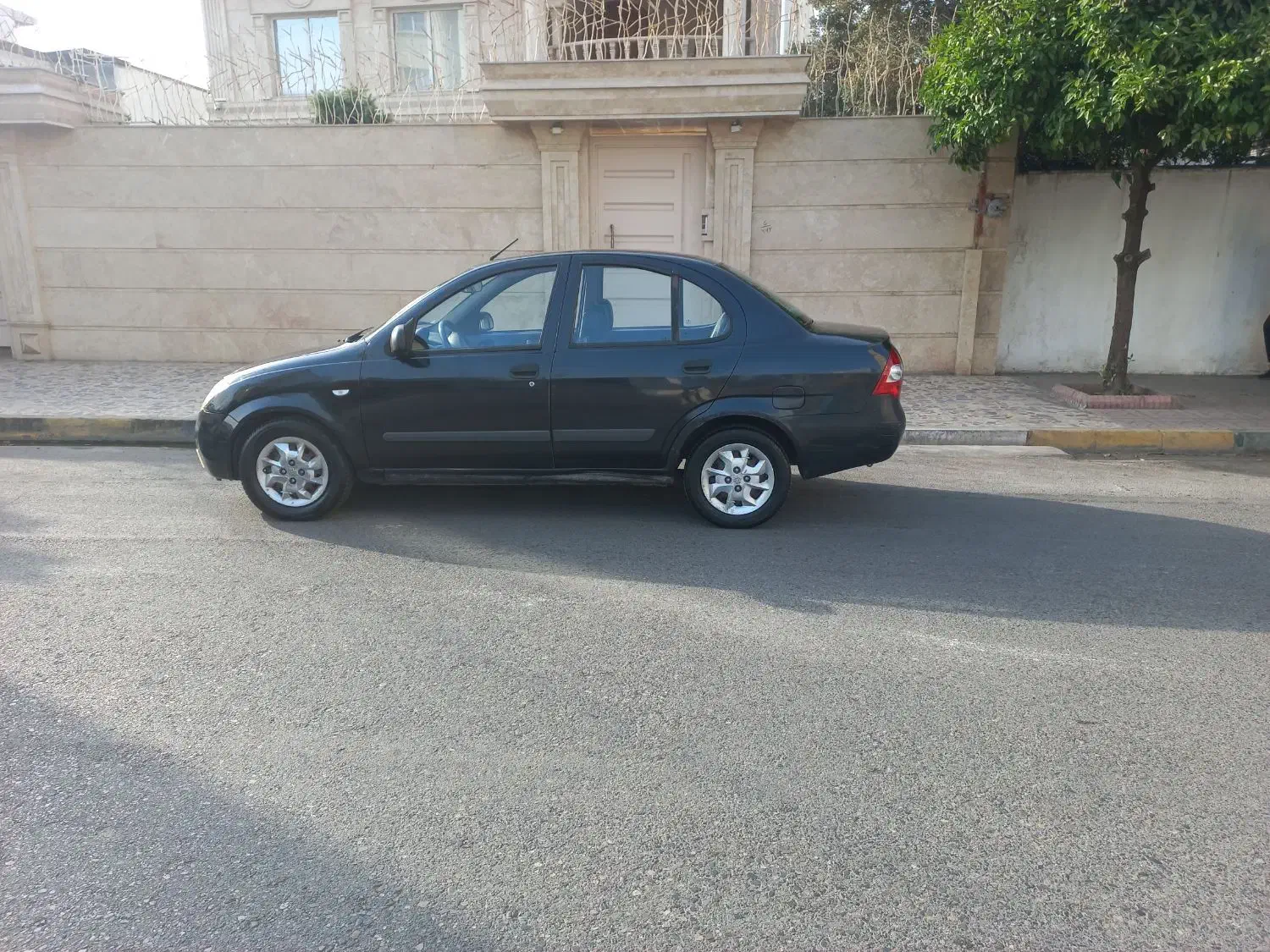 تیبا ۹۱ بی رنگ دوگانه فنی به شرط|خودرو سواری و وانت|بابل, |دیوار