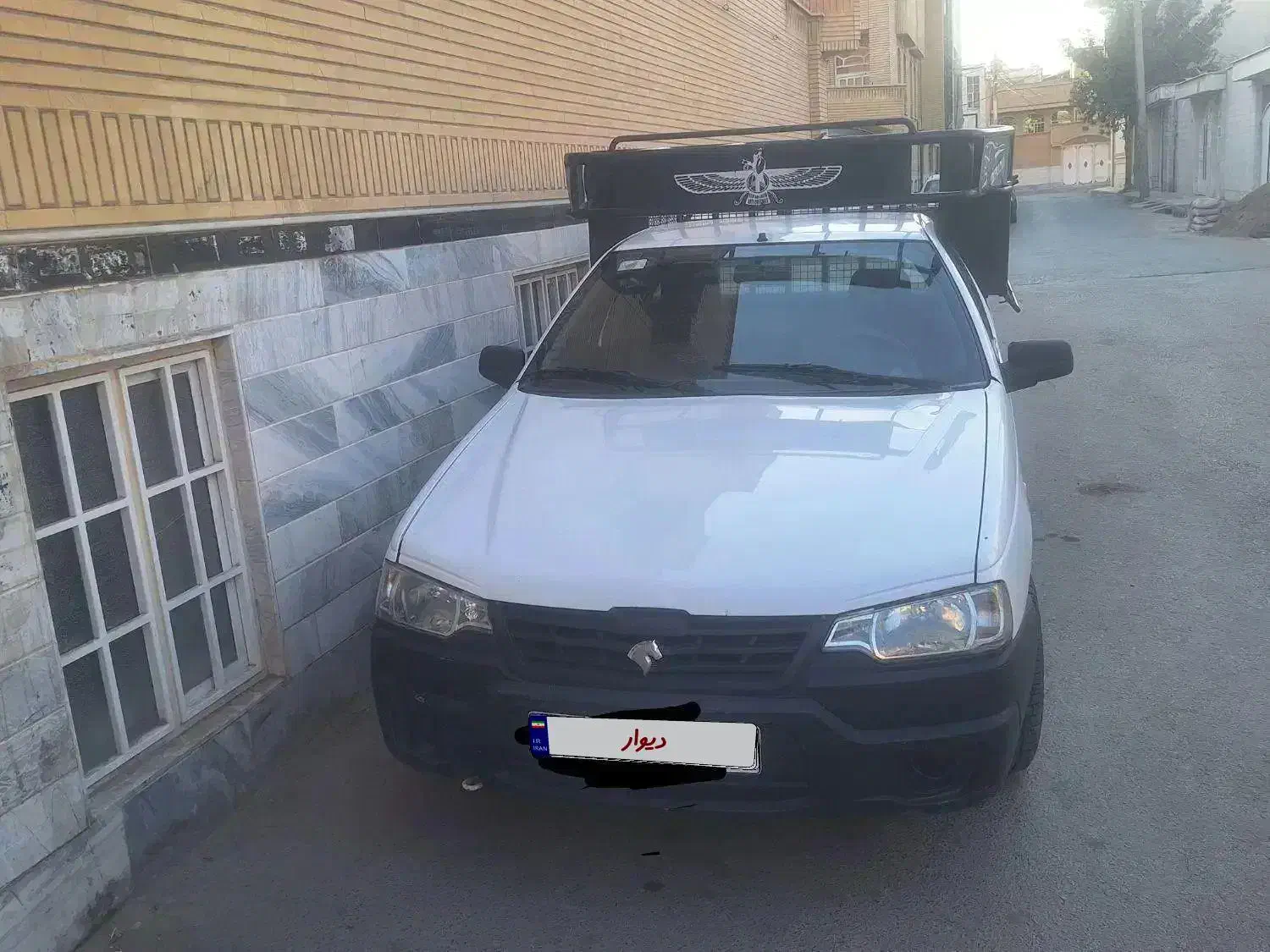 آریسان ۱ مدل ۹۹|خودرو سواری و وانت|قم, دروازه چوبی|دیوار